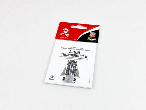 レッドフォックススタジオ RFSQS-32143 1/32 A-10A サンダーボルト II 更新型 フルインテリア (トランぺッター用)