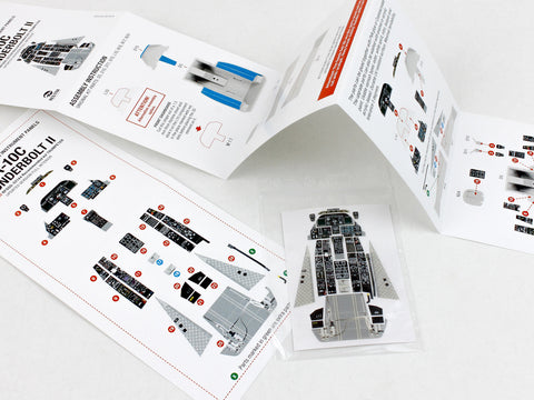 レッドフォックススタジオ RFSQS-32144 1/32 A-10C サンダーボルト II 更新型 フルインテリア (トランぺッター用)