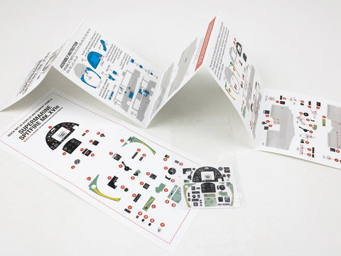 レッドフォックススタジオ RFSQS-32190 1/32 スピットファイア Mk.XVIe (タミヤ用)