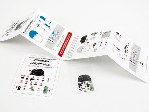 レッドフォックススタジオ RFSQS-32191 1/32 スピットファイア Mk.1a (コタレ用)