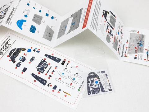 レッドフォックススタジオ RFSQS-32197 1/32 メッサーシュミット Bf 109G-6 更新型 (トランぺッター用)