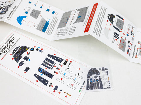 レッドフォックススタジオ RFSQS-32199 1/32 メッサーシュミット Bf 109K-4 更新型 (トランぺッター用)