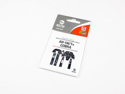 レッドフォックススタジオ RFSQS-35001 1/35 AH-1W/T+ スーパーコブラ (MRC/アカデミー用)