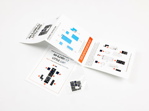 レッドフォックススタジオ RFSQS-35002 1/35 AH-6J/MH-6J リトルバード (キティーホーク用)