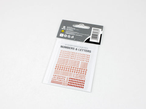 レッドフォックススタジオ RFSQS-35017 1/35 ナンバー & レター アメリカのAFV用 Vol.01 (ユニバーサル用)