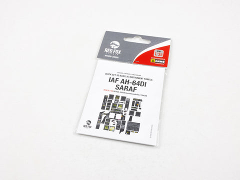 レッドフォックススタジオ RFSQS-35026 1/35 AH-64Di サラフ (タコム用)