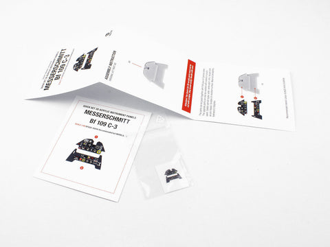 レッドフォックススタジオ RFSQS-48006 1/48 メッサーシュミット Bf 109C-3(モデルスビット用)