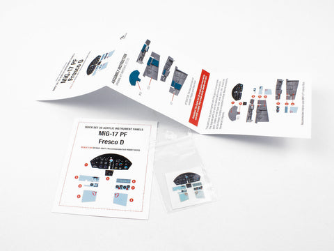 レッドフォックススタジオ RFSQS-48011 1/48 MiG-17 PF フレスコD(ホビーボス用)