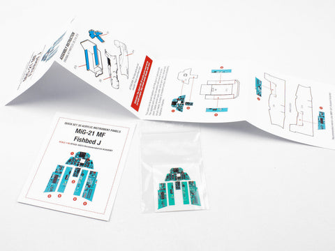 レッドフォックススタジオ RFSQS-48015 1/48 MiG-21MF フィッシュベッド J(アカデミー用)