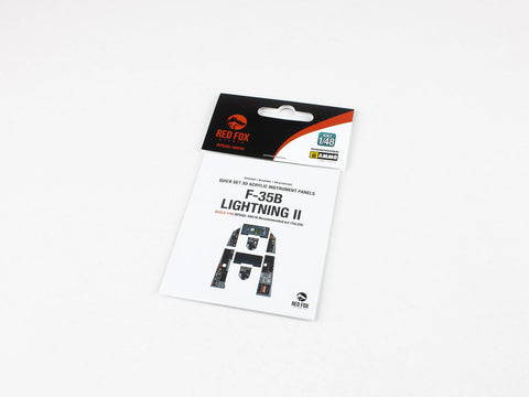 レッドフォックススタジオ RFSQS-48018 1/48 F-35B ライトニング II（イタレリ用）