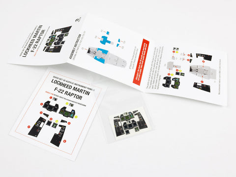 レッドフォックススタジオ RFSQS-48057 1/48 F-22 ラプター（ハセガワ用）