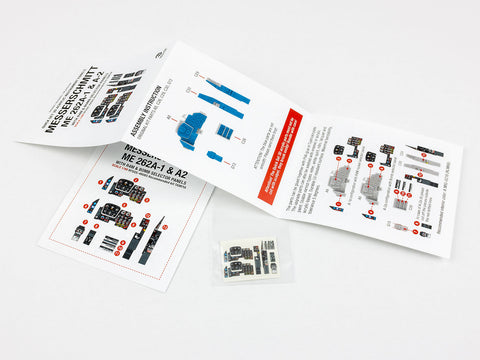 レッドフォックススタジオ RFSQS-48065 1/48 メッサーシュミット Me 262A-1/A-2 R4M搭載＆爆弾セレクター付き（タミヤ用）