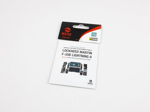 レッドフォックススタジオ RFSQS-48072 1/48 F-35B ライトニングII（キティホーク用）