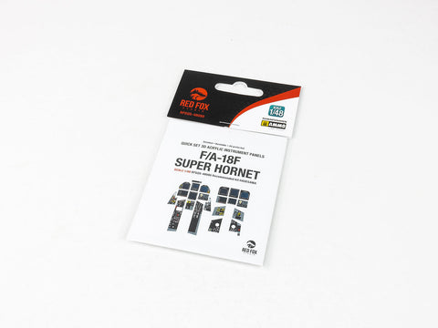 レッドフォックススタジオ RFSQS-48080 1/48 F/A-18F スーパーホーネット（ハセガワ用）