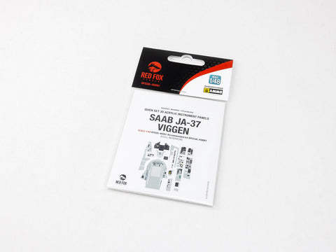 レッドフォックススタジオ RFSQS-48091 1/48 サーブ JA-37 ビゲン(スペシャルホビー用)