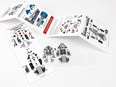 レッドフォックススタジオ RFSQS-48097 1/48 F-14A トムキャット（全側壁付き）（アカデミー用）