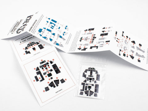 レッドフォックススタジオ RFSQS-48100 1/48 グラマン F-14D トムキャット(タミヤ用)