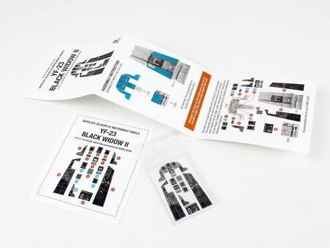 レッドフォックススタジオ RFSQS-48104 1/48 YF-23 ブラックウィドウII（ホビーボス用）