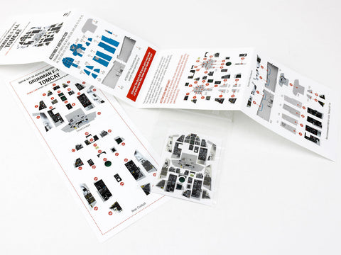 レッドフォックススタジオ RFSQS-48177 1/48 F-14A トムキャット（全側壁付き）（ハセガワ用）