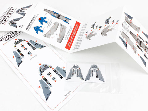 レッドフォックススタジオ RFSQS-48204 1/48 ダッソー・ドルニエ アルファジェットA(キネティック用)