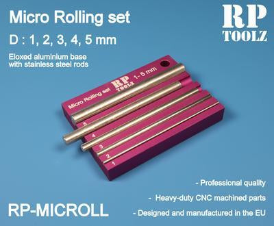 RPツールズ RP-MICROLL マイクロローリングセット 1，2，3，4，5mm