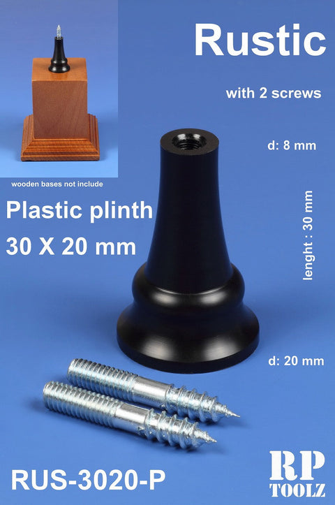 RPツールズ RP-RUS-3020P 屈曲型30mm×20mmプラスチック製飾り支柱(大)