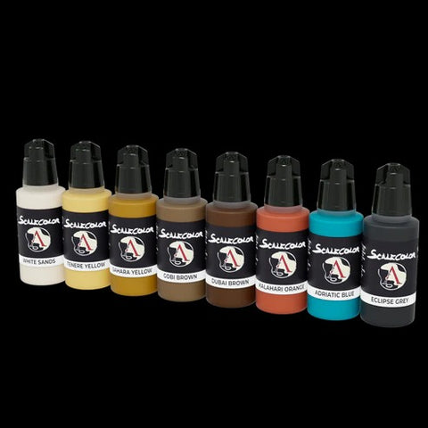 スケール75 SSE-002 NMMペイントセット(ゴールド・コッパー)(水性アクリル)（8本入）