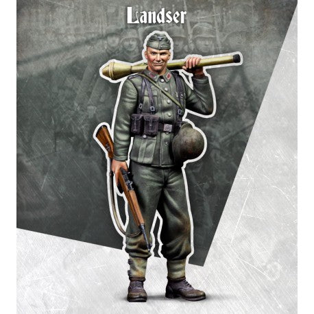 スケール75 SW35-018 1/35 ドイツ 小銃とパンツァーファーストを持つ兵士