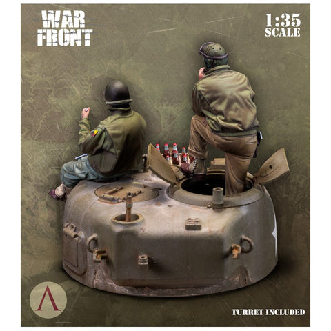 スケール75 SW35-027 1/35 アメリカ 戦車兵&コーラ