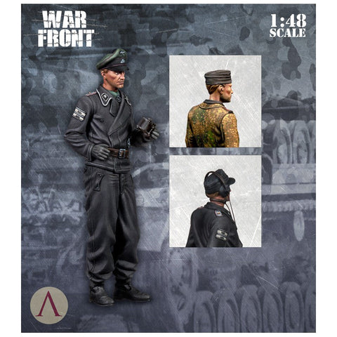 スケール75 SW48-006 1/ 48 ドイツ 戦車兵2セット (2体)