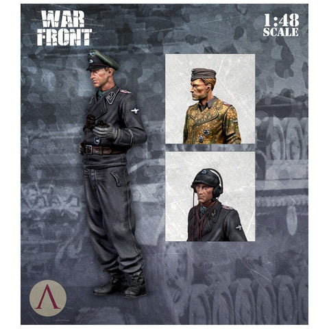 スケール75 SW48-006 1/ 48 ドイツ 戦車兵2セット (2体)