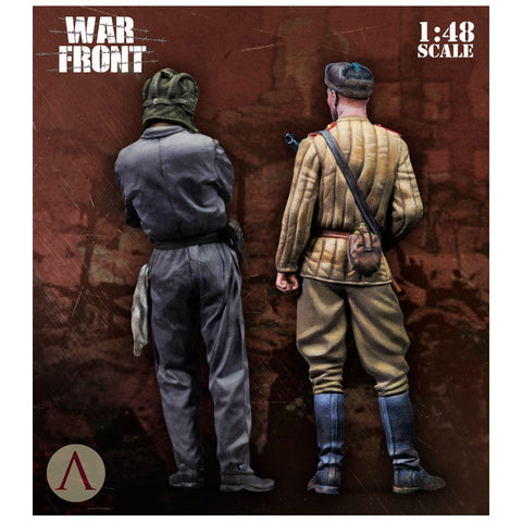 スケール75 SW48-008 1/ 48 ソビエト兵セット(2体)