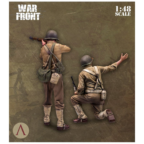 スケール75 SW48-009 1/ 48 アメリカ軍歩兵セット(2体)