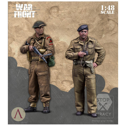 スケール75 SW48-010 1/ 48 イギリス軍セット(2体)