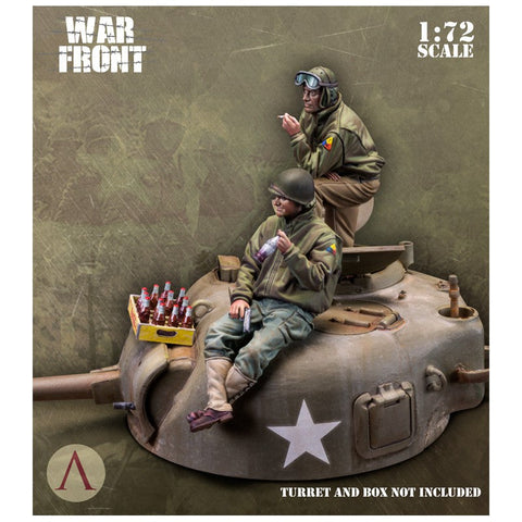 スケール75 SW72-005 1/72 アメリカ戦車兵セット (2体)