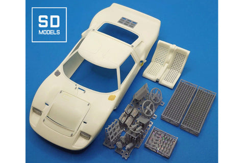 SDモデル SD-F01 1/24 フォード GT40 Mk.1 追加パーツ フジミ対応