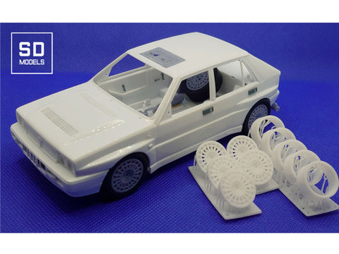 SDモデル SD-L02+2 1/24　デルタ16V　【89-91モンテカルロ・ターマック】　追加パーツ　ハセガワ対応