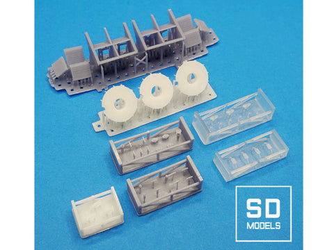 SDモデル SD-P01 1/24　ポルシェ956　LM83　ワークス仕様　追加パーツ　タミヤ対応