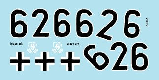 スターデカール 16-002 1/16 ドイツ IV号戦車H型 武装親衛隊第12装甲連隊 HJ師団 フランス1944