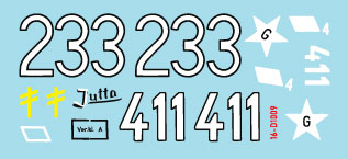 スターデカール 16-D1009 1/16 イタリアのIII号突撃砲 # 1