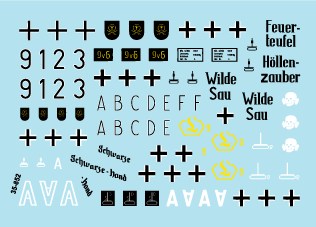 スターデカール 35-852 1/35 Sdkfz 138/1 グリレ H型