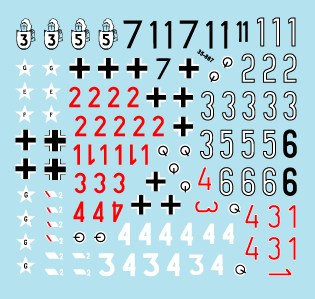 スターデカール 35-867 1/35 ジャーマンタンクス イン イタリア #4-シシリー43 第504重戦車大隊/第15装甲擲弾兵師団/HG師団