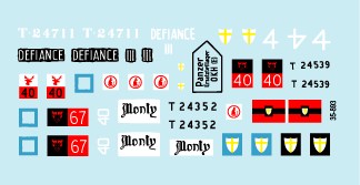 スターデカール 35-893 1/35 イギリス M3グラント イン アフリカ