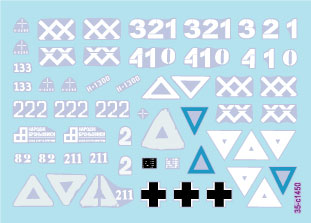 スターデカール 35-C1450 1/35 現用 ウクライナの戦争＃29 クルスク(2) ロシア領内のウクライナ軍戦車 2024-25 T-80BVM/M113A2/FV432 Mk.2/VAB