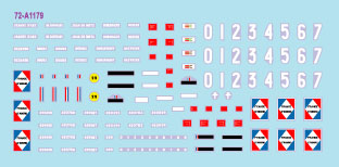 スターデカール 72-A1179 1/72 WWII アフリカのフランス軍戦闘車両＃4 第6/第12アフリカ騎兵連隊のM4A2シャーマン 1943/44年