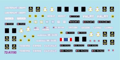 スターデカール 72-A1190 1/72 現用 フランス インドシナ戦争＃6 R.B.C.E.O.のシャーマン戦車 M4/M4A1/M4コンポジット/M4(105mm)/M4A1E8(76mm)
