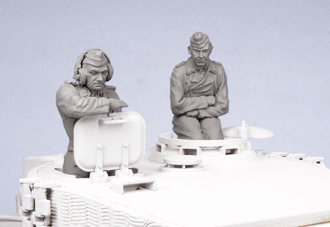 タンクモデル T-35008 1/35 ドイツ SS戦車兵 No.2 1940-45 夏 2体