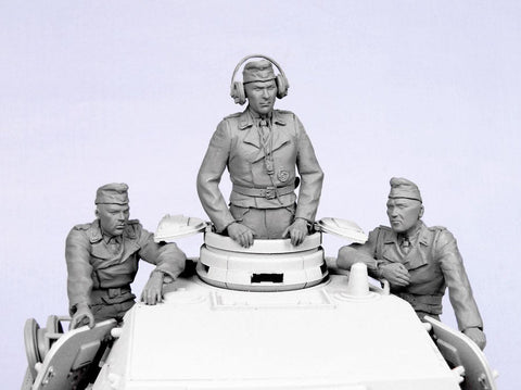 タンクモデル T-35082 1/35 ドイツ 戦車兵 1935-44 夏 No.2 3体