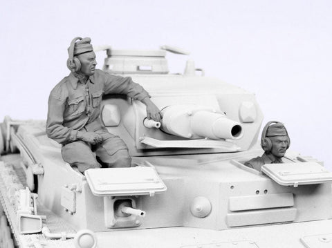 タンクモデル T-35087 1/35 ドイツ アフリカ軍団戦車兵 1941 2体
