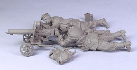 タンクモデル T-35107 1/35 ロシア 海兵隊 "マキシム" マシンガン 1941-45 2体